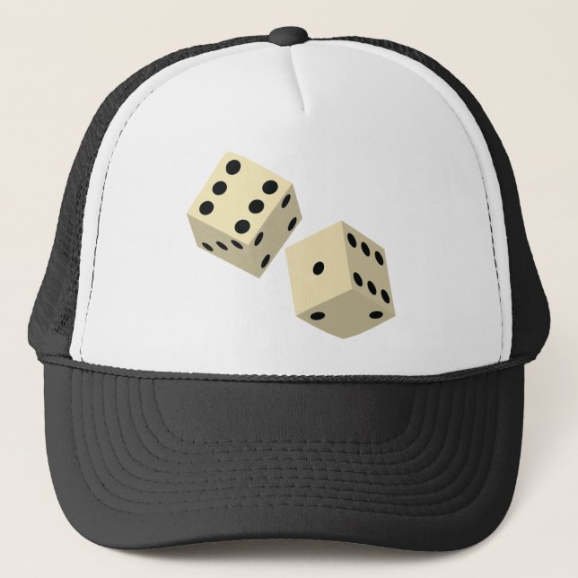 Casquette dés (Devant)
