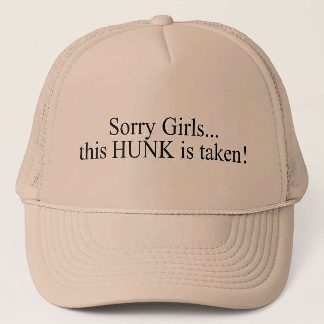Casquette Des filles désolées ce gros morceau est prises (Devant)