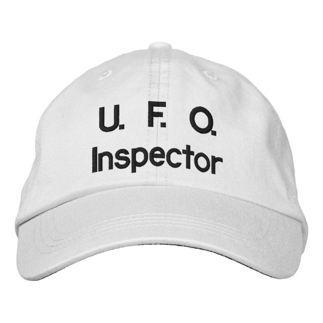 Casquette des inspecteurs des U.F.O. (Devant)