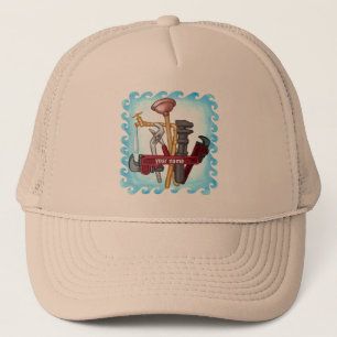 Casquette des outils de plomberie