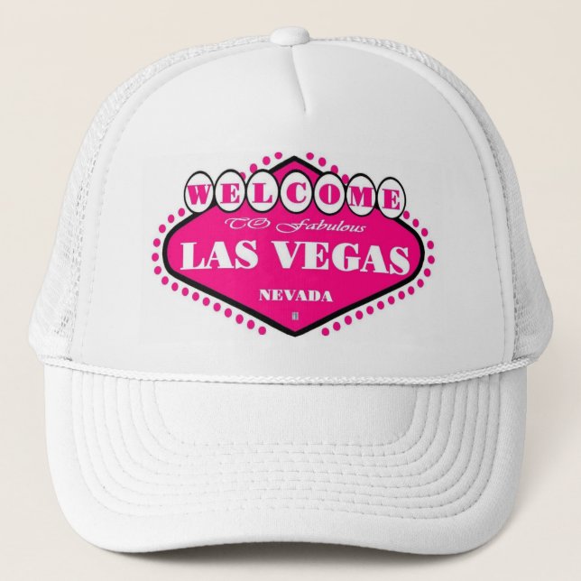CASQUETTE des signes HOT PINK Las Vegas (Devant)