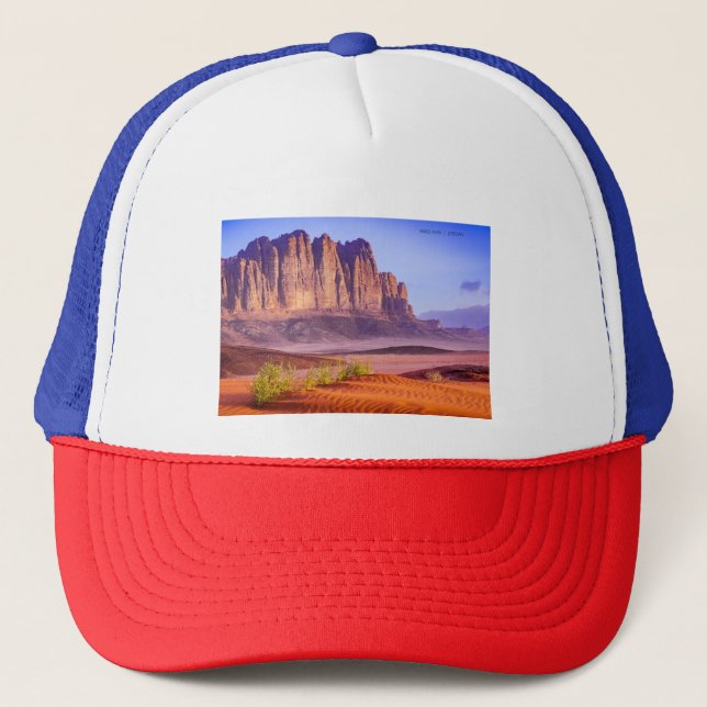 Casquette Désert du Wadi Rum en Jordanie, Vacances (Devant)
