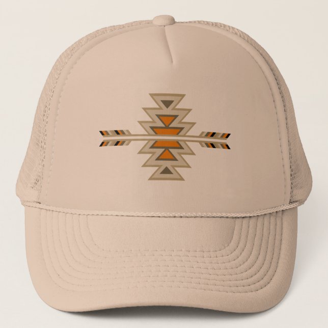 Casquette Design Brown du sud-ouest de l'Inde (Devant)