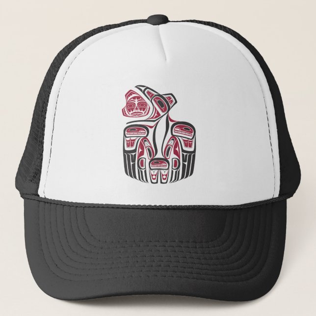 Casquette Design de Haida Raven (Devant)