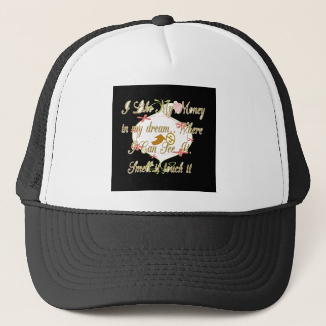 Casquette Design de rêve de sac d'argent (Devant)