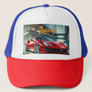 Casquette design de voiture Ferrari de luxe