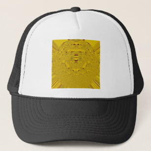 Casquette Design motif en tête de Lion d'or