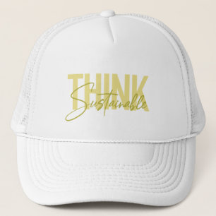 Casquette Design urbain simple et moderne cool Pensez durabl