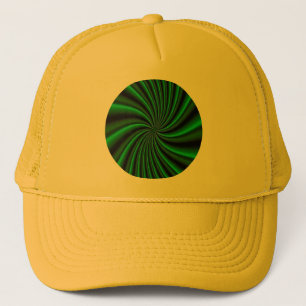 Casquette Design vert crépusculaire