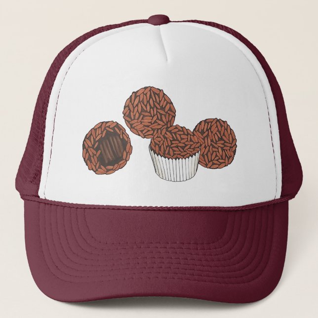 Casquette Dessert de Brigadeiros brésilien de truffes de cho (Devant)