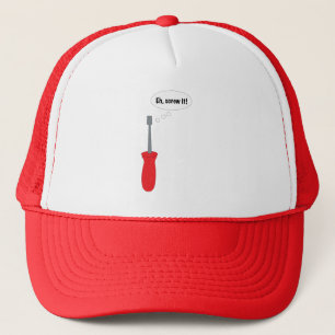 Casquette Dessin animé de tournevis drôle – “Eh, tant pis !”