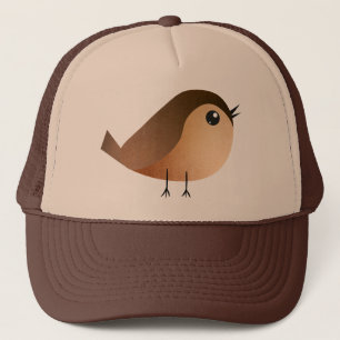 Casquette Dessin animé d'oiseau moineau
