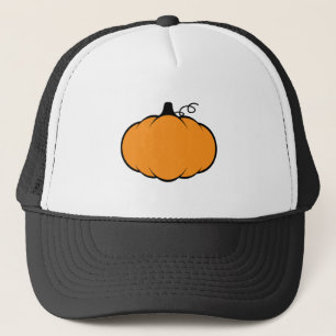 Casquette Dessin Citrouille de la saison automnale