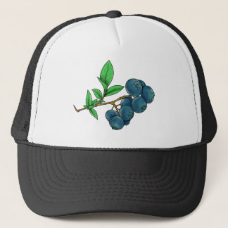 Casquette dessin de bleuet