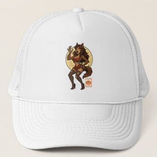 Casquette Dessin de la fille Werewolf