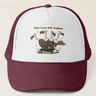 Casquette Dessin de l'humour vautours drôle