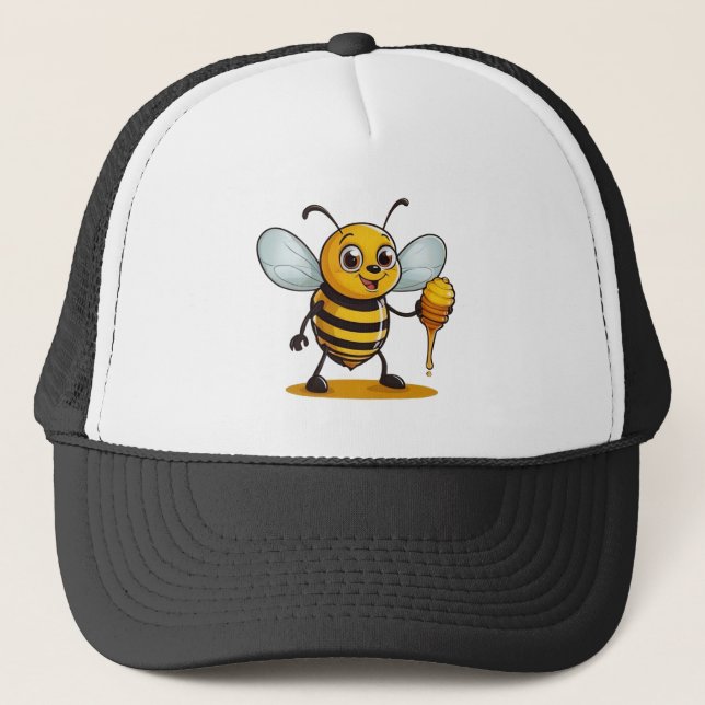 Casquette Dessin Honey Bee (Devant)