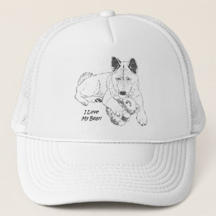 Casquette dessin original d'ensemble d'ours de nounours et