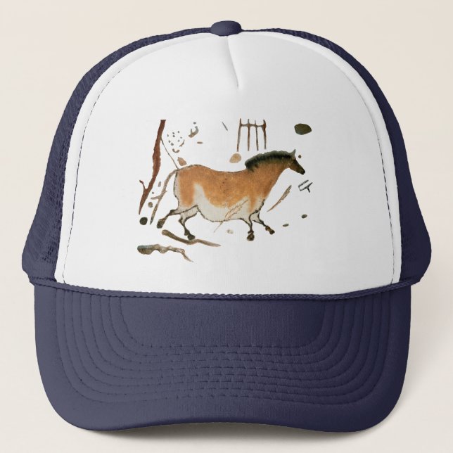 Casquette Dessins de grotte Lascaux (Devant)