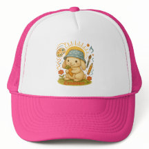 Casquette d'été de Bunny mignet