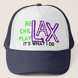 Casquette détendez le playlax de chillax