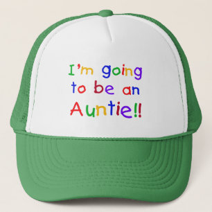 Casquette Devenir une Tante Couleurs primaires