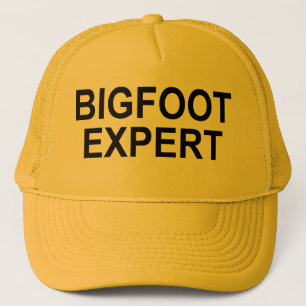 Casquette "d'expert en matière de Bigfoot"