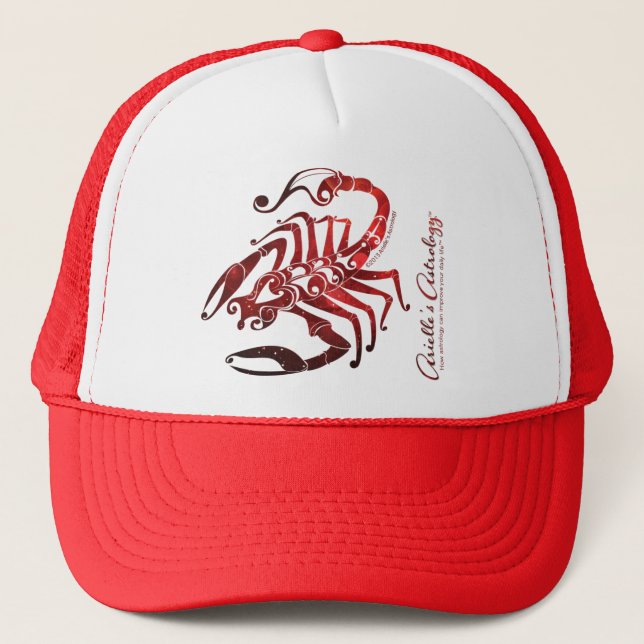 Casquette ~ d'habillement d'astrologie de Scorpion (Devant)