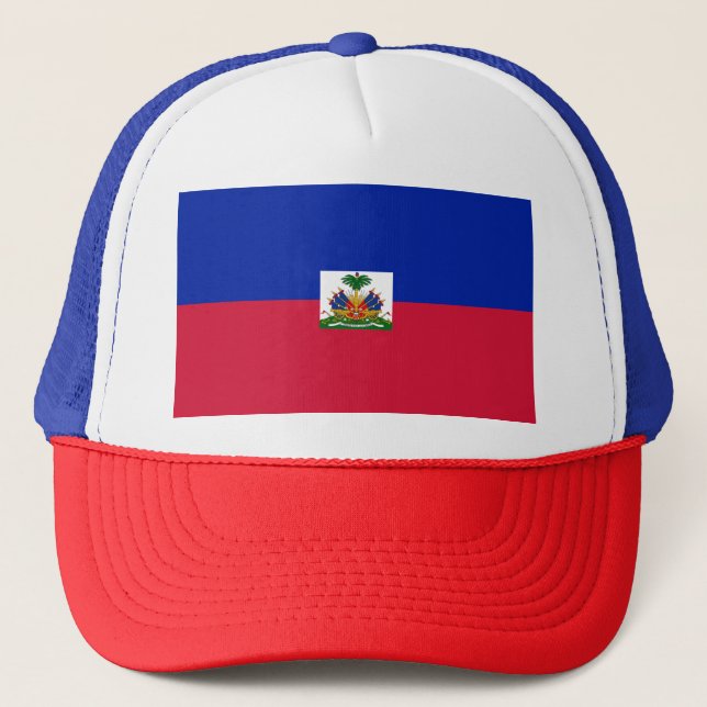 Casquette d'Haïti de Drapeau - drapeau du Haïti (Devant)