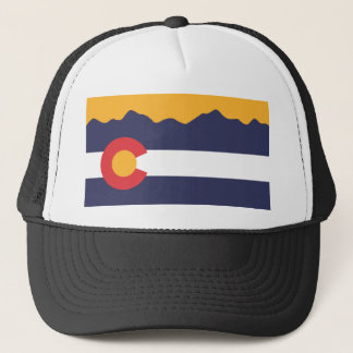 Casquette d'horizon de drapeau du Colorado