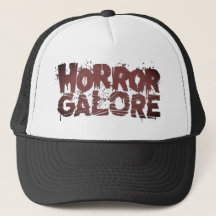 Casquette d'horreur noir