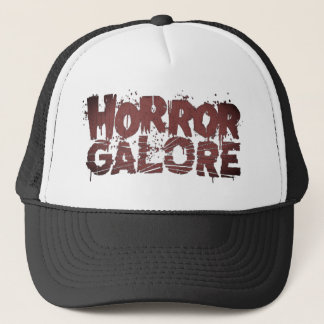 Casquette d'horreur noir