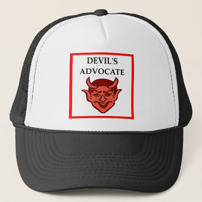 CASQUETTE DIABLE (Devant)