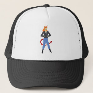 Casquette diable fille