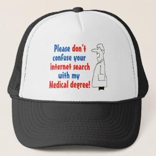 Casquette Diagnostic Médicale en ligne et un médecin qualifi