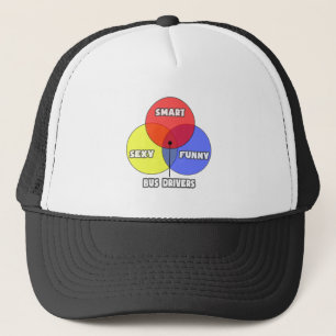 Casquette Diagramme de Venn .. Pilotes de bus