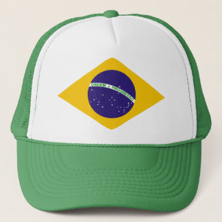 Casquette Diamant du Brésil - emblème du drapeau brésilien