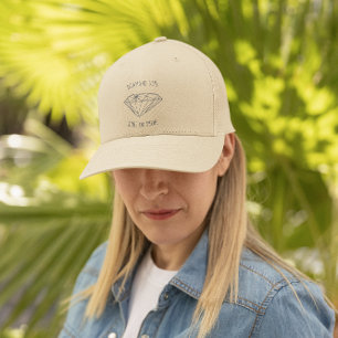 Casquette Diamond Girl Shine personnalisée