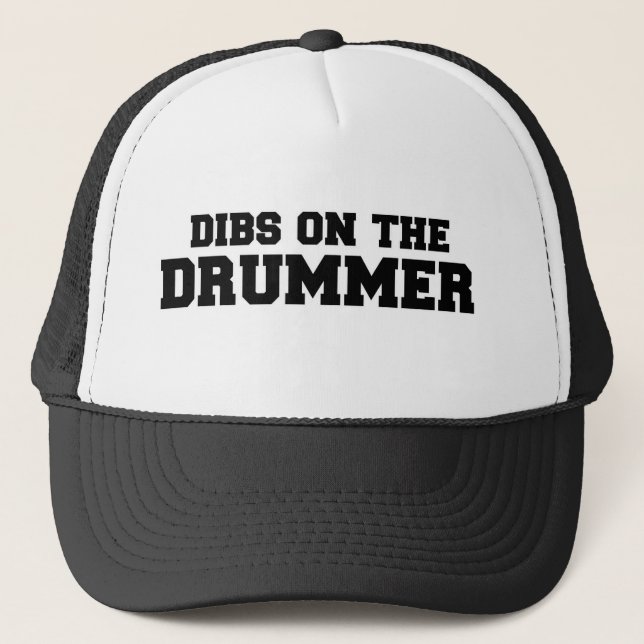 Casquette DIBS sur le batteur (Devant)