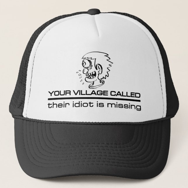 Casquette d'idiot de village (Devant)