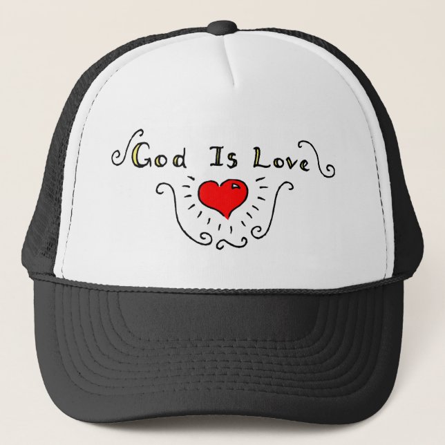 Casquette Dieu est amour (Devant)