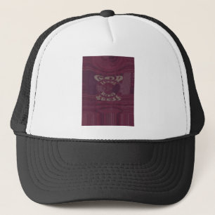 Casquette Dieu vous bénisse Giraffes Art Imprimer/Design