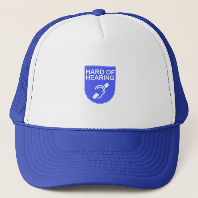 Casquette Difficile à entendre (Devant)