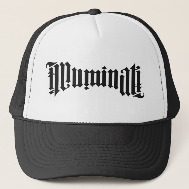 Casquette d'Illuminati conçu par le DJ Dino (Devant)