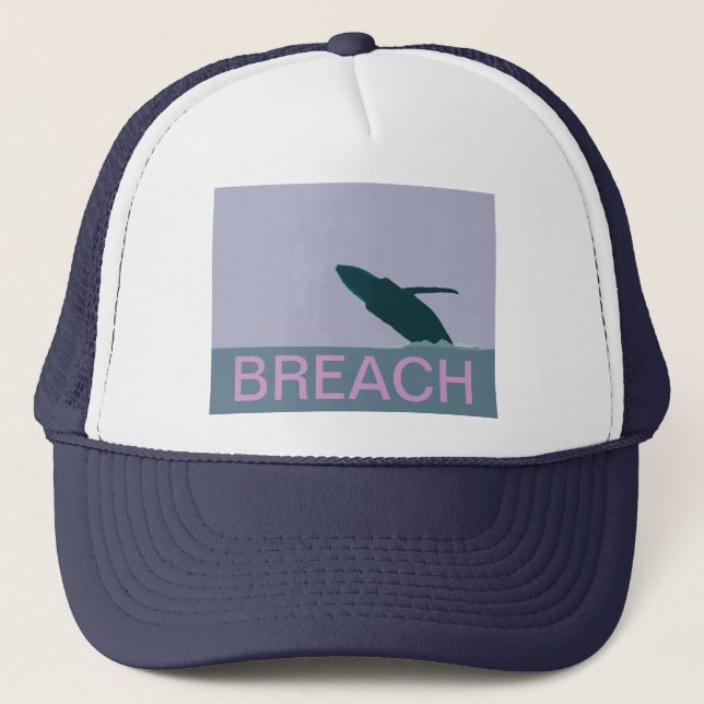 Casquette d'infraction de baleine de bosse (Devant)