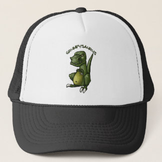 Casquette Dinosaure de Grumpysaurus étant grincheux !