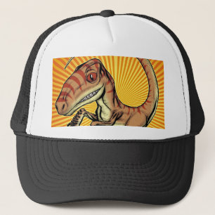 Casquette Dinosaure de Raptor de Velociraptor par Marco D