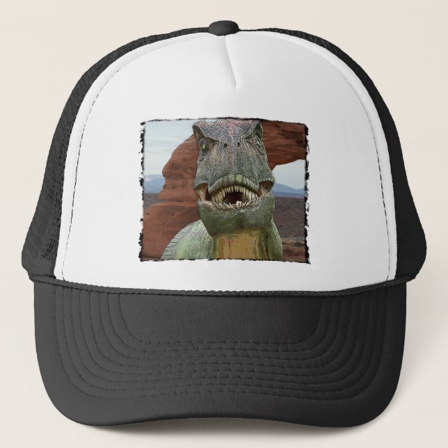 Casquette Dinosaure de Rex de Tyrannosaurus (Devant)