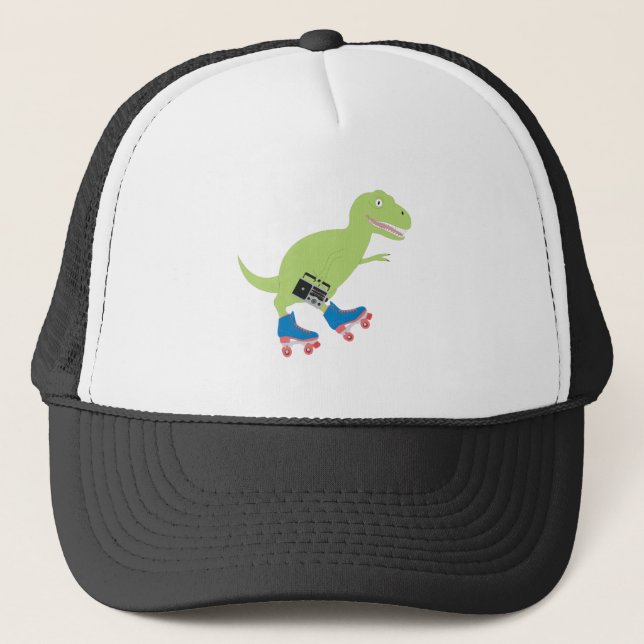 Casquette Dinosaure Roller Skating Radio (Devant)