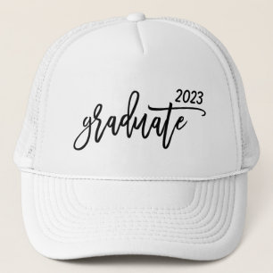 Casquette Diplômé en typographie de script de brosse moderne